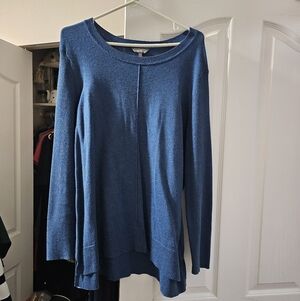 Denver Hayes Blue Knit Pullover